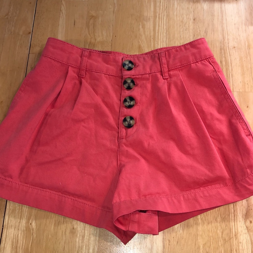 urban outfitters BDG pink high waisted shorts